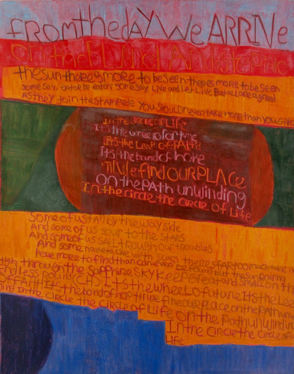 From the Day We Arrive by Gill Hines, Image 1.