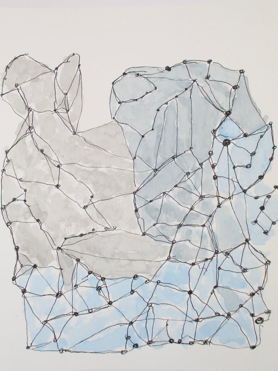 Blue/Gray Dot-to-Dot by Andrew Tomasini, Image 1.