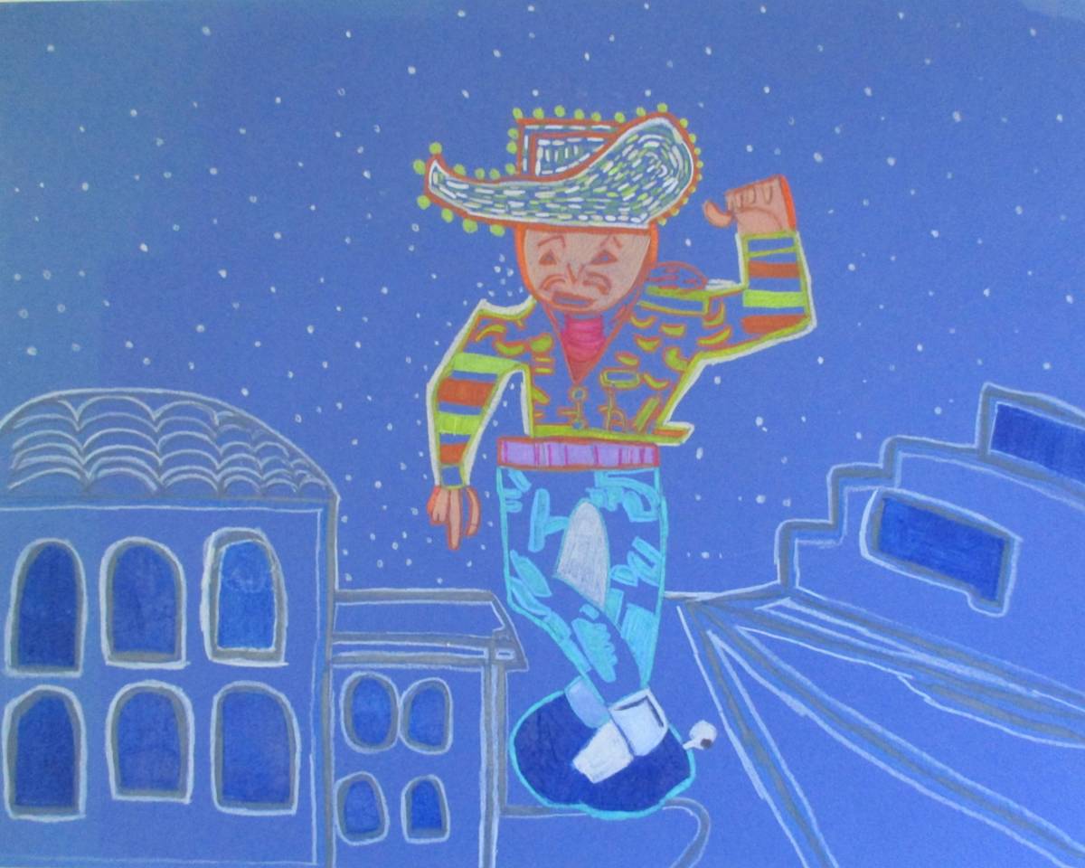 Vegas Vic by Gill Hines 