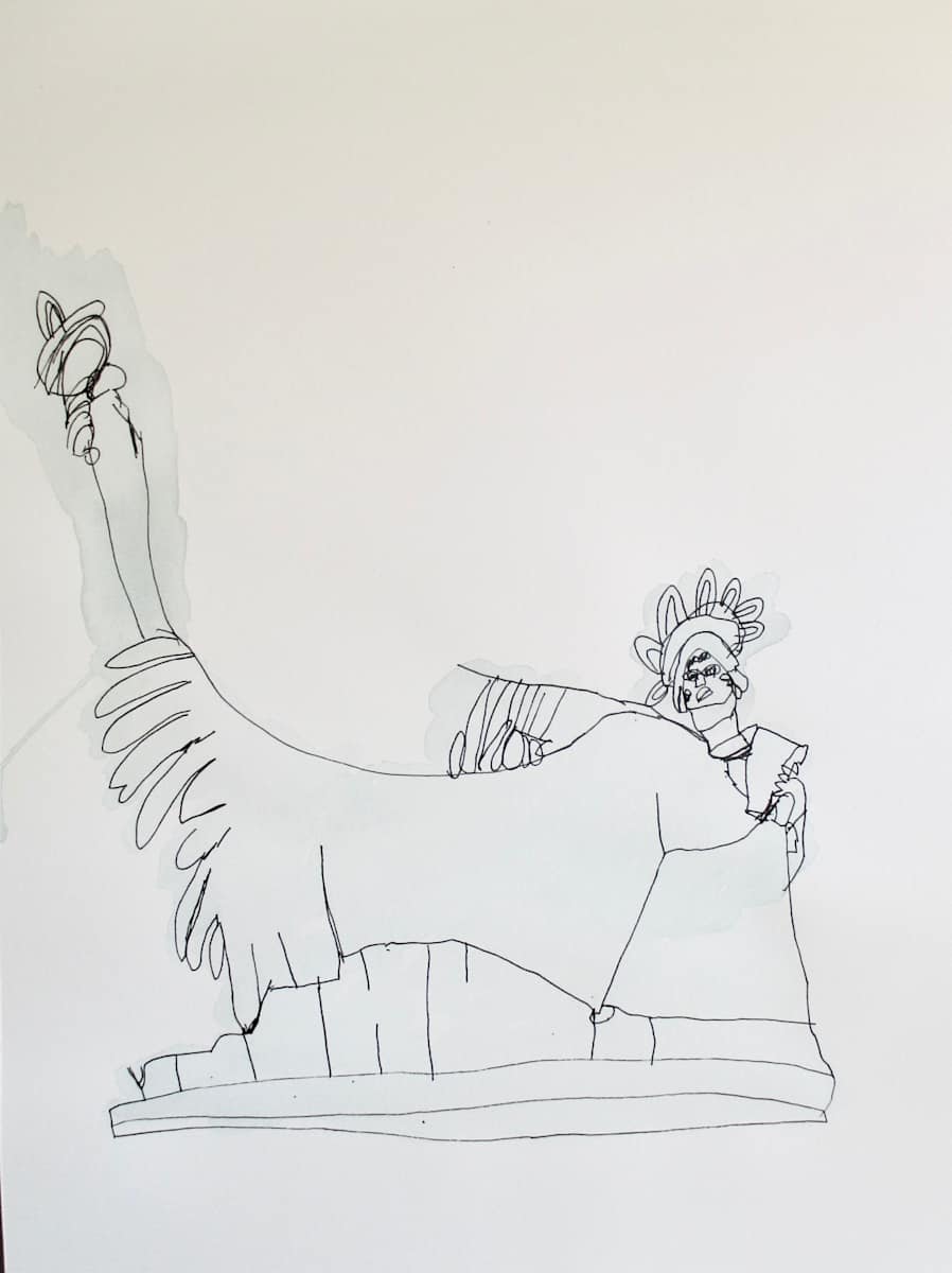Statue of Liberty 3 by Siobhan Cooke 