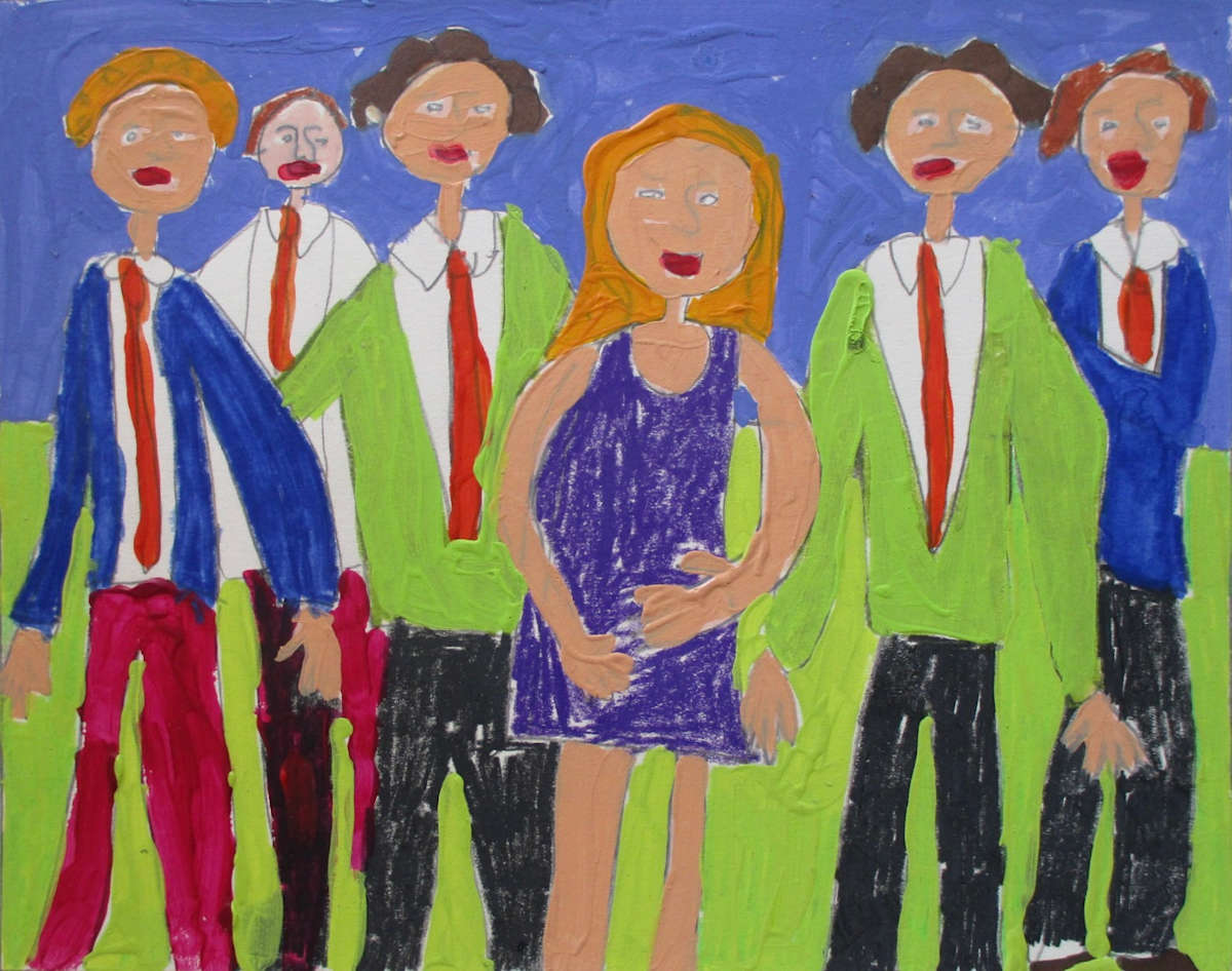 Blondie by Patricia  Drake 