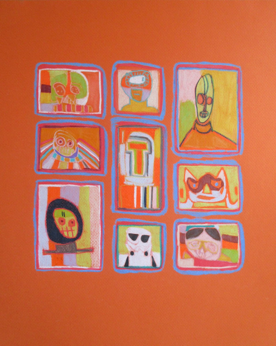 Rainbow Superheroes by Gill Hines, Image 1.