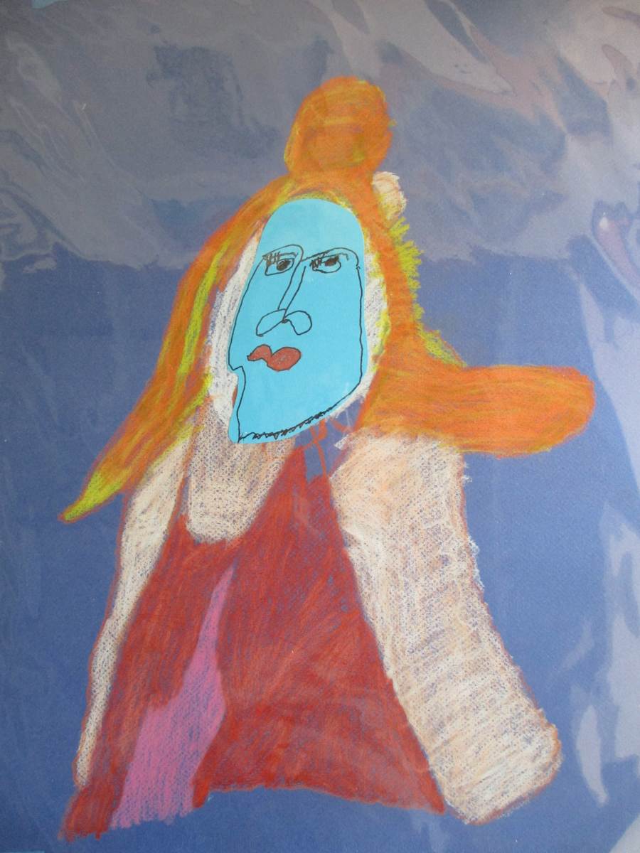 Madame with Red Lipstick by Josie Juantorena 