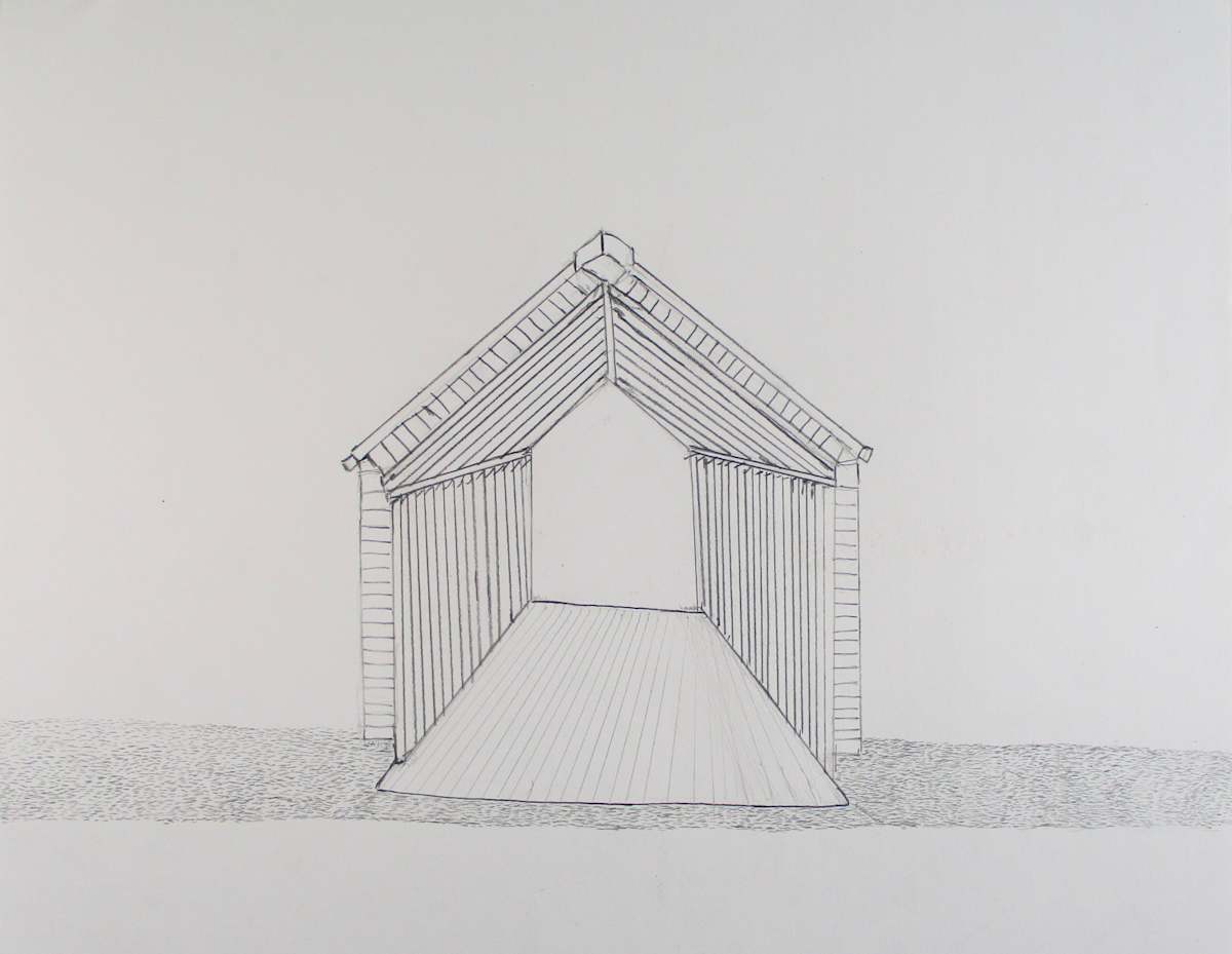 Covered Bridge by Toni Johnston, Image 1.