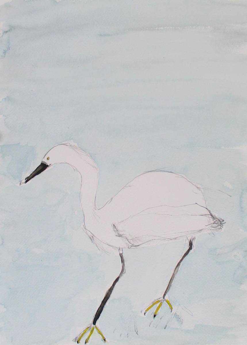 Egret by Robynn Vaughn, Image 1.
