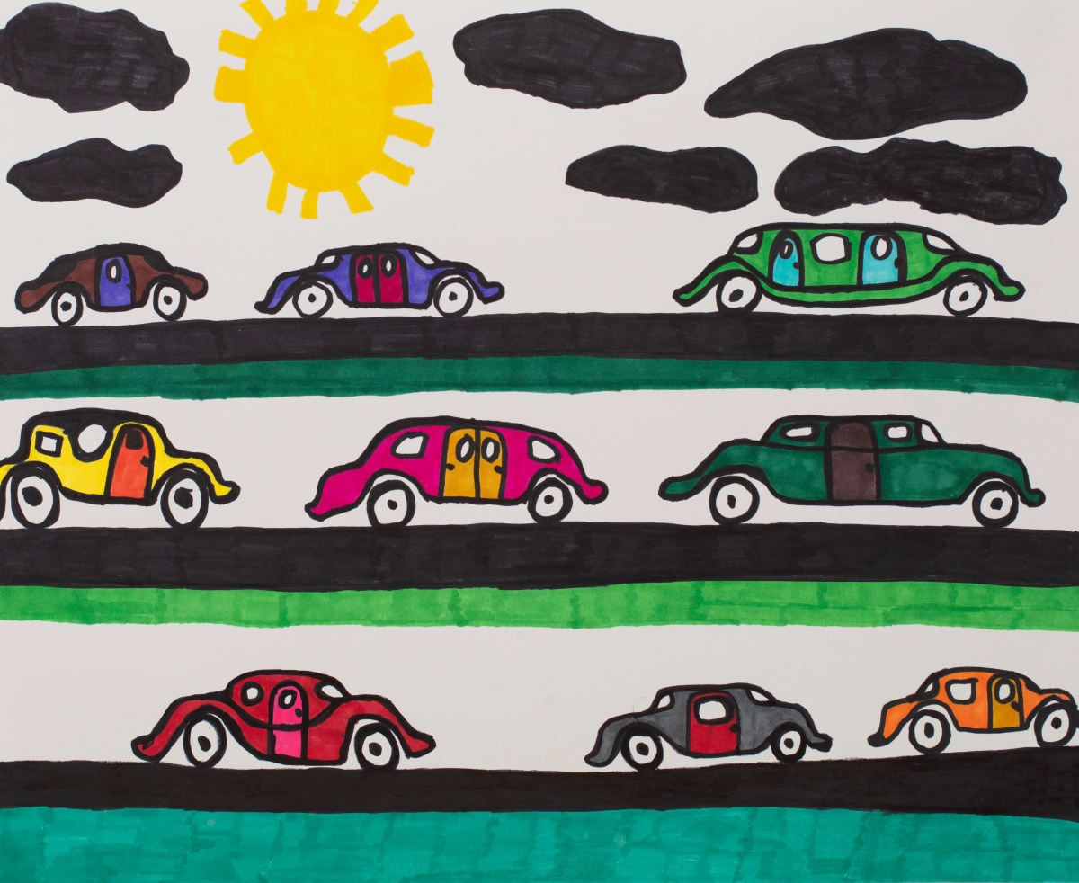 Sun and Multi Lanes by James Scott 