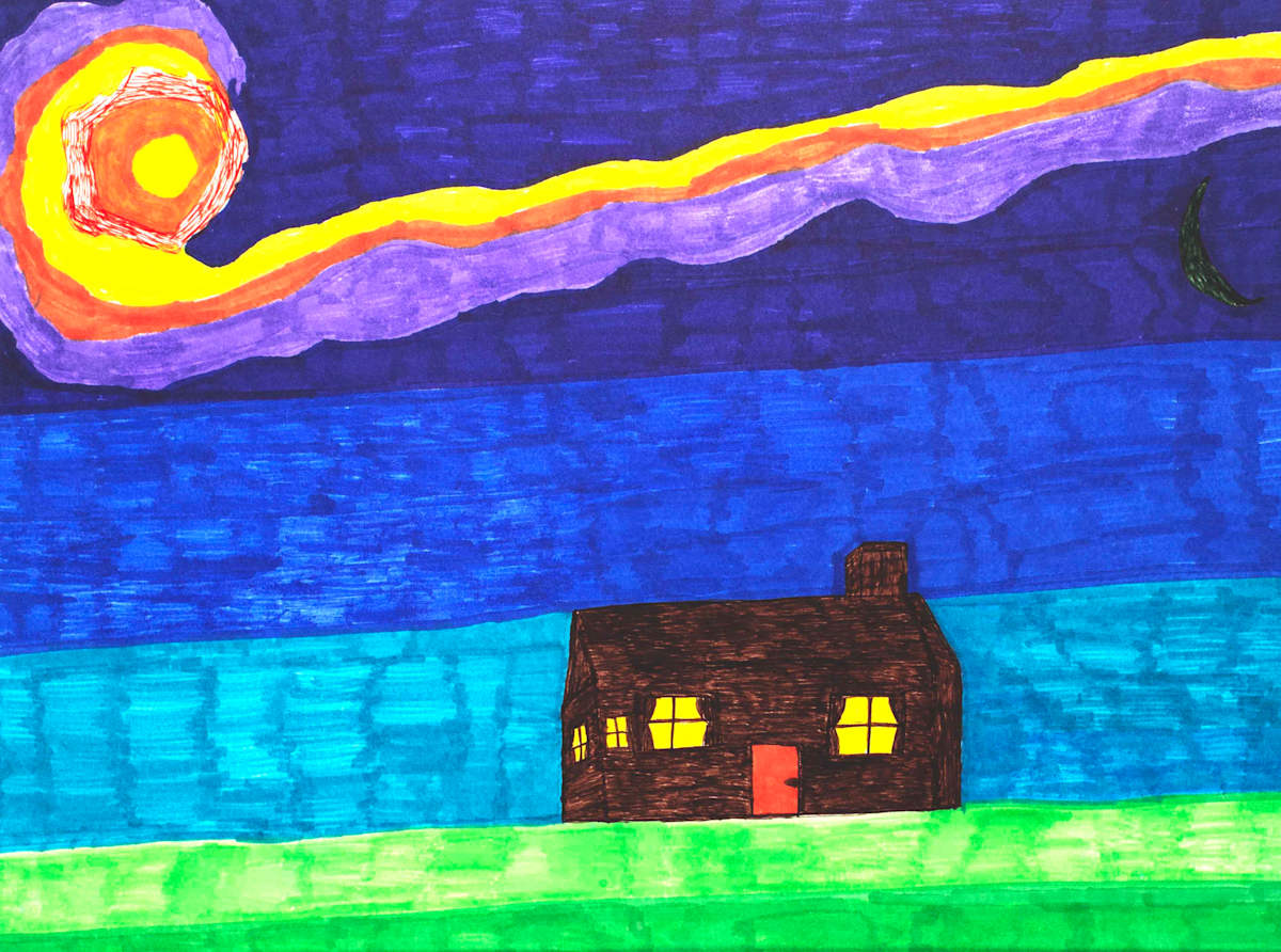 Meteor Shower by James Scott 