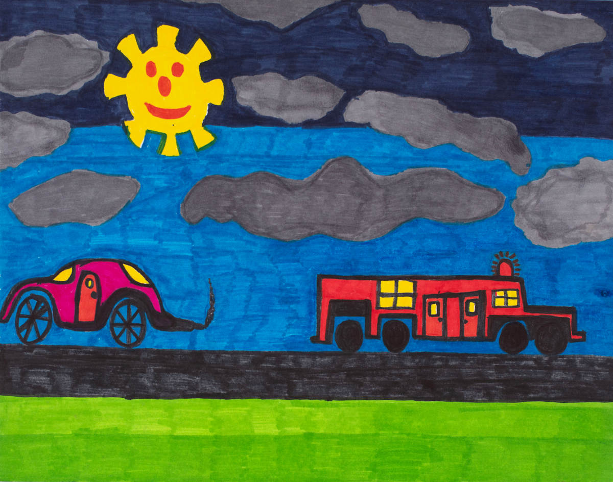 Smiling Sun by James Scott, Image 1.