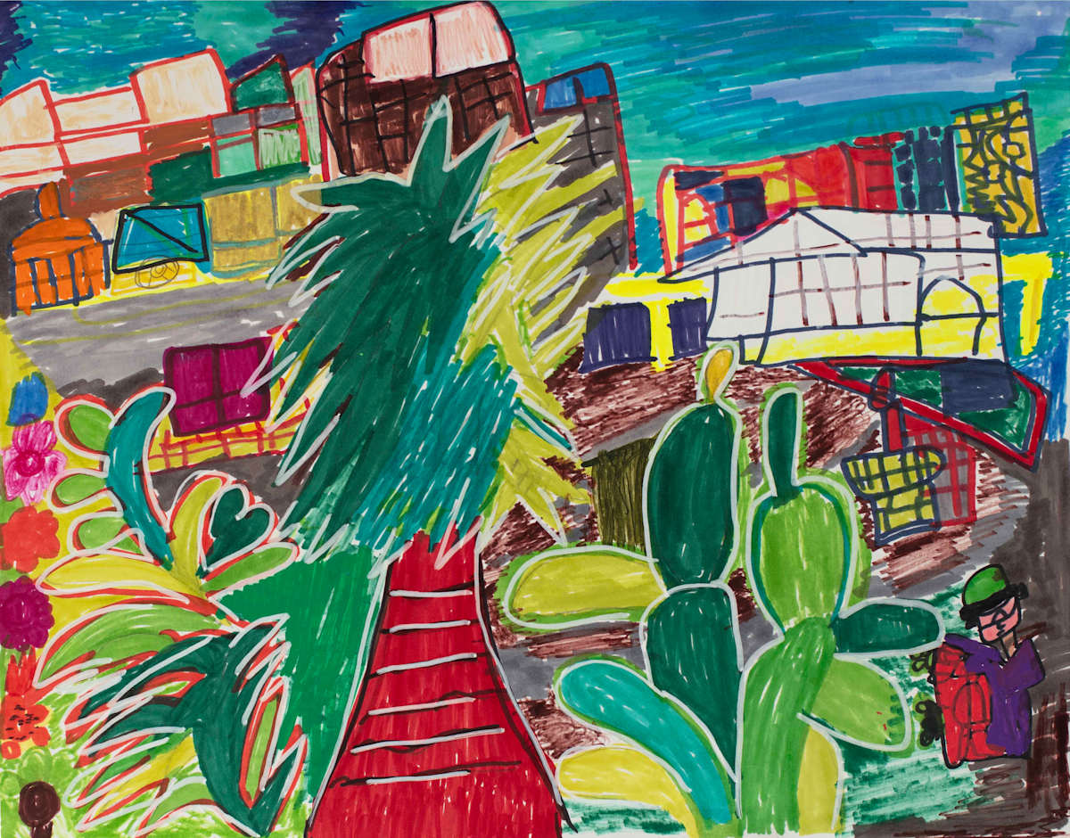 Behind the Garden by Jeff Haines, Image 1.