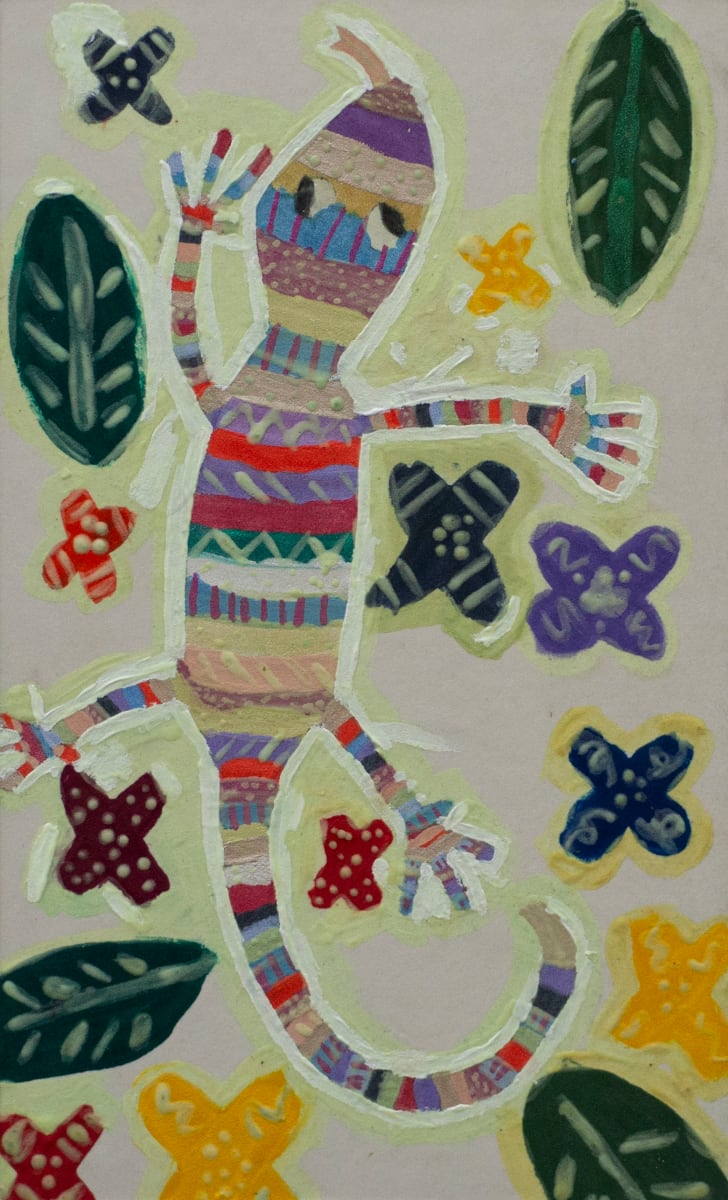 Gecko by Genevieve Legallet 