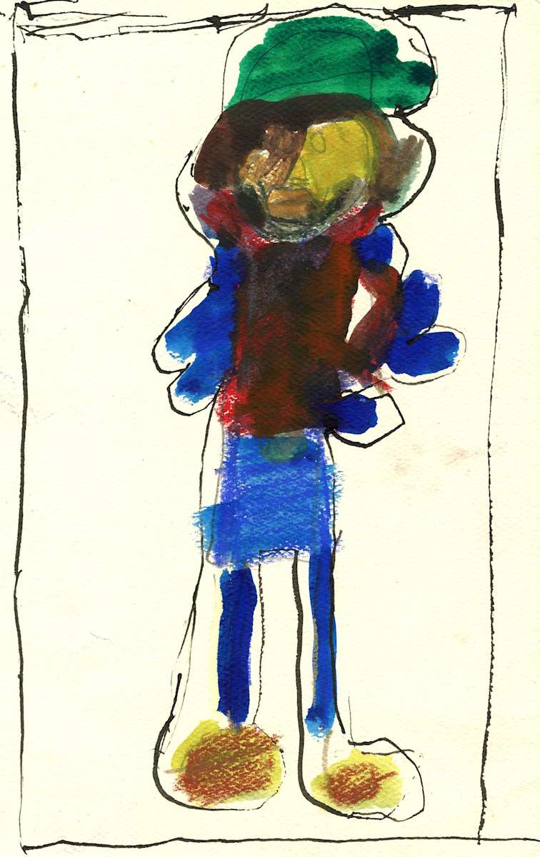 Man in Flannel by Jill Goodall, Image 1.