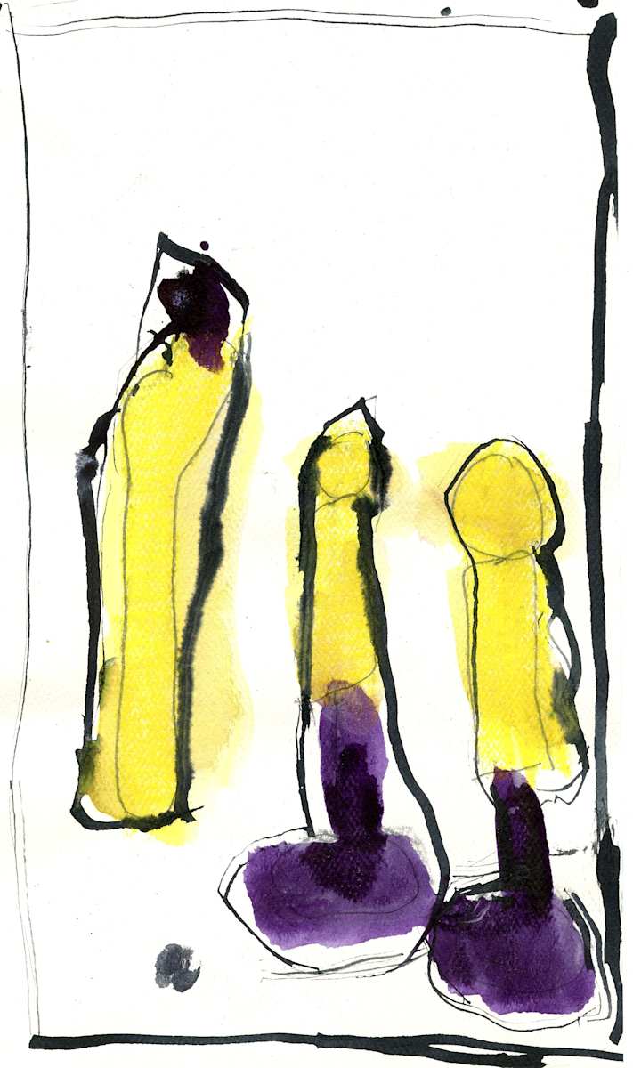 Wine Bottles by Jill Goodall, Image 1.