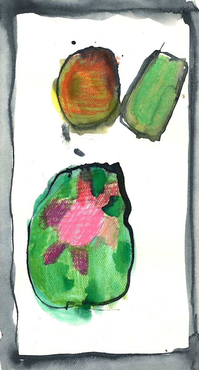 Flower, Apple and Pear by Jill Goodall, Image 1.