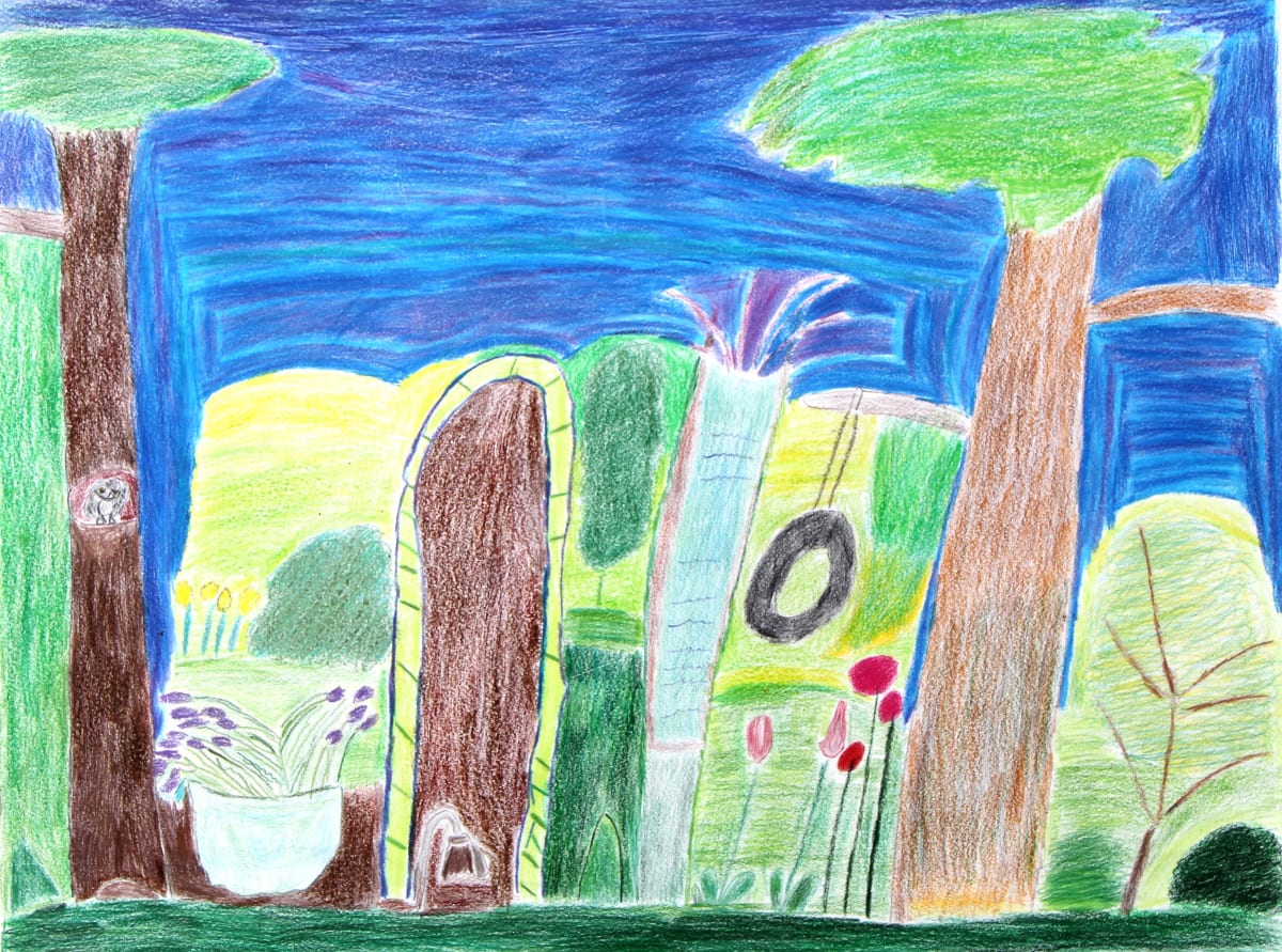 Tire Swing by Julie Corry 