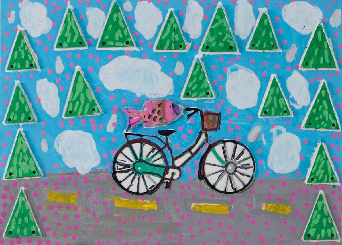 Fish on Journey by Katie Buster 