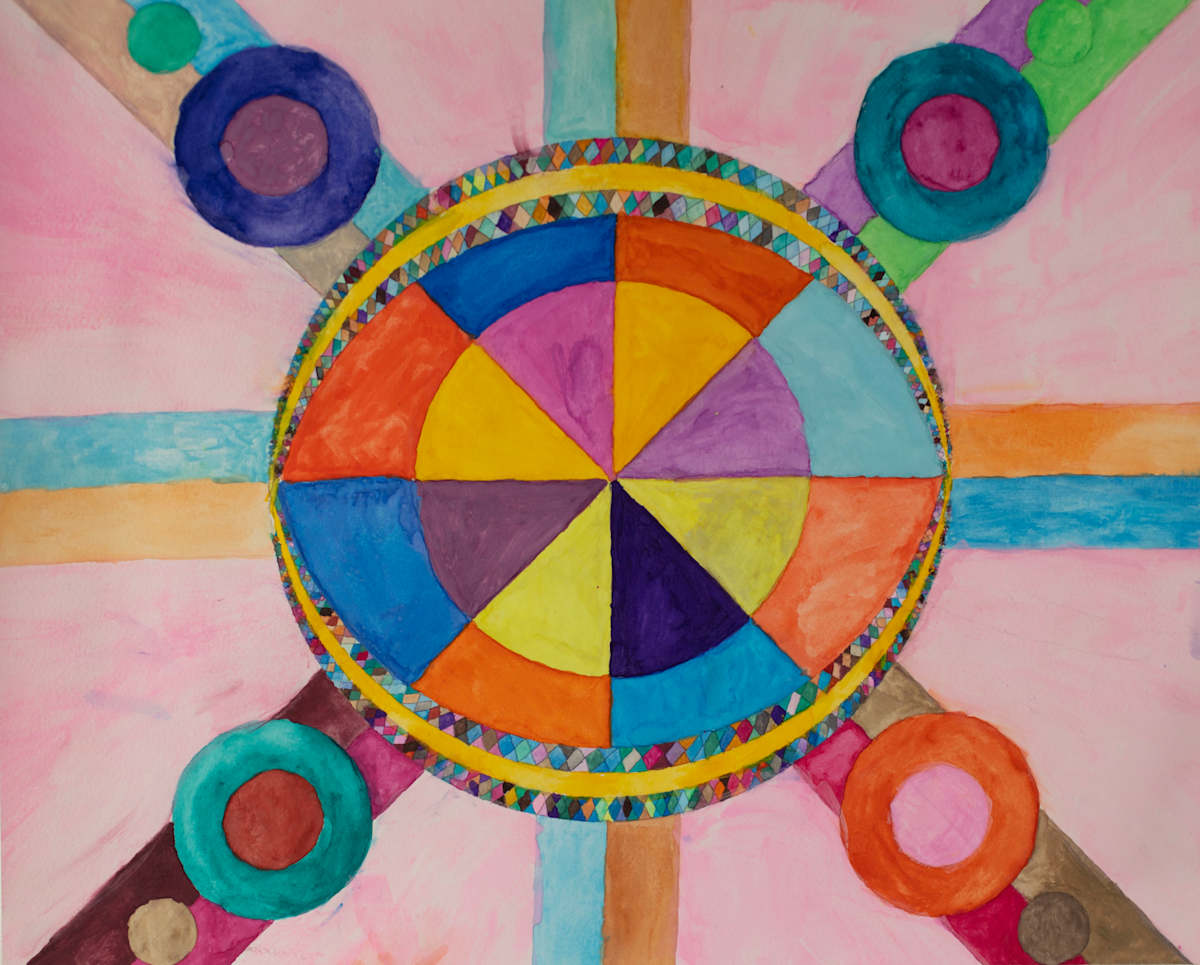 Geometrical World #5 by Katie Buster 