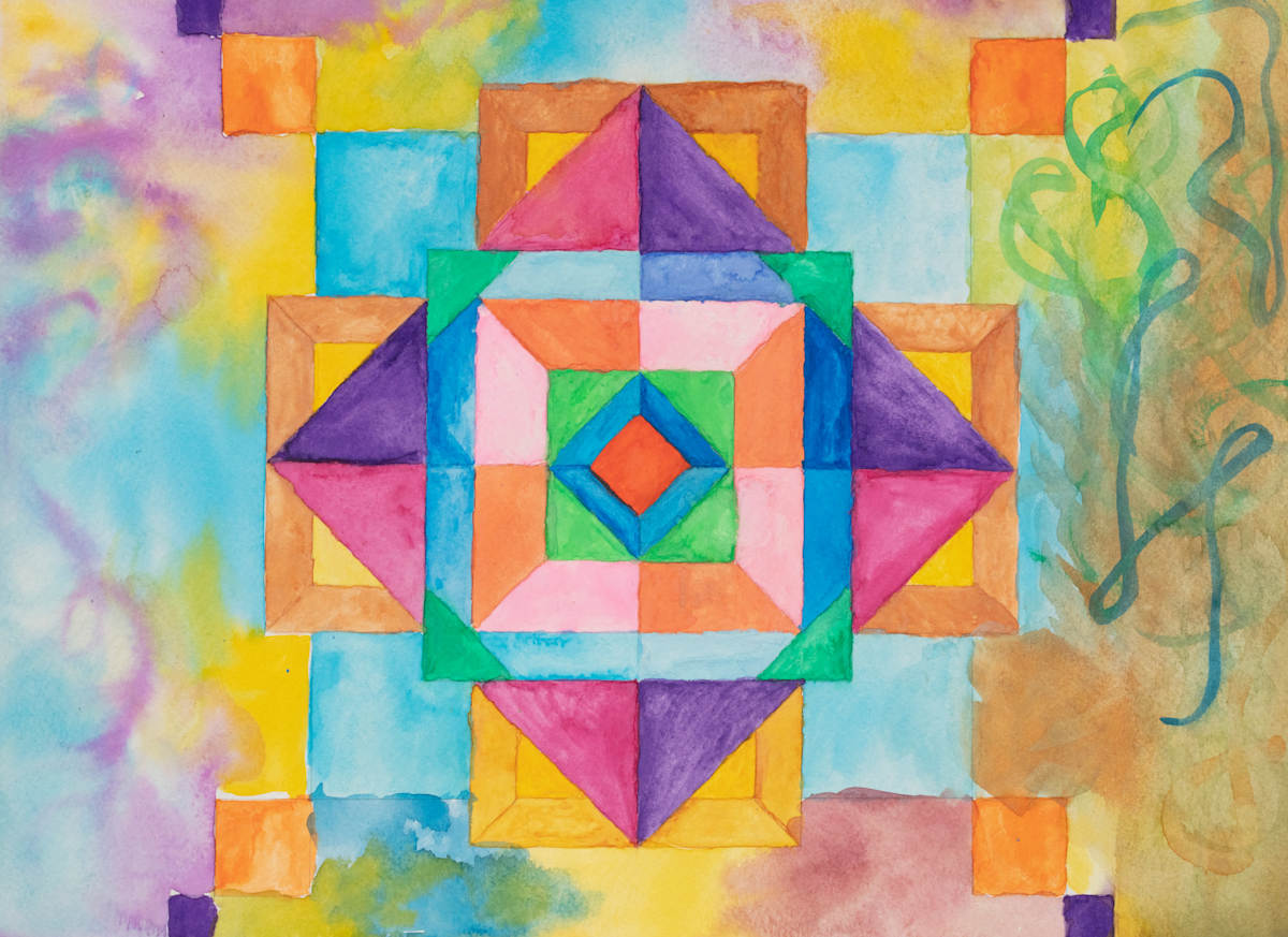 Mandala #69 by Katie Buster, Image 9.