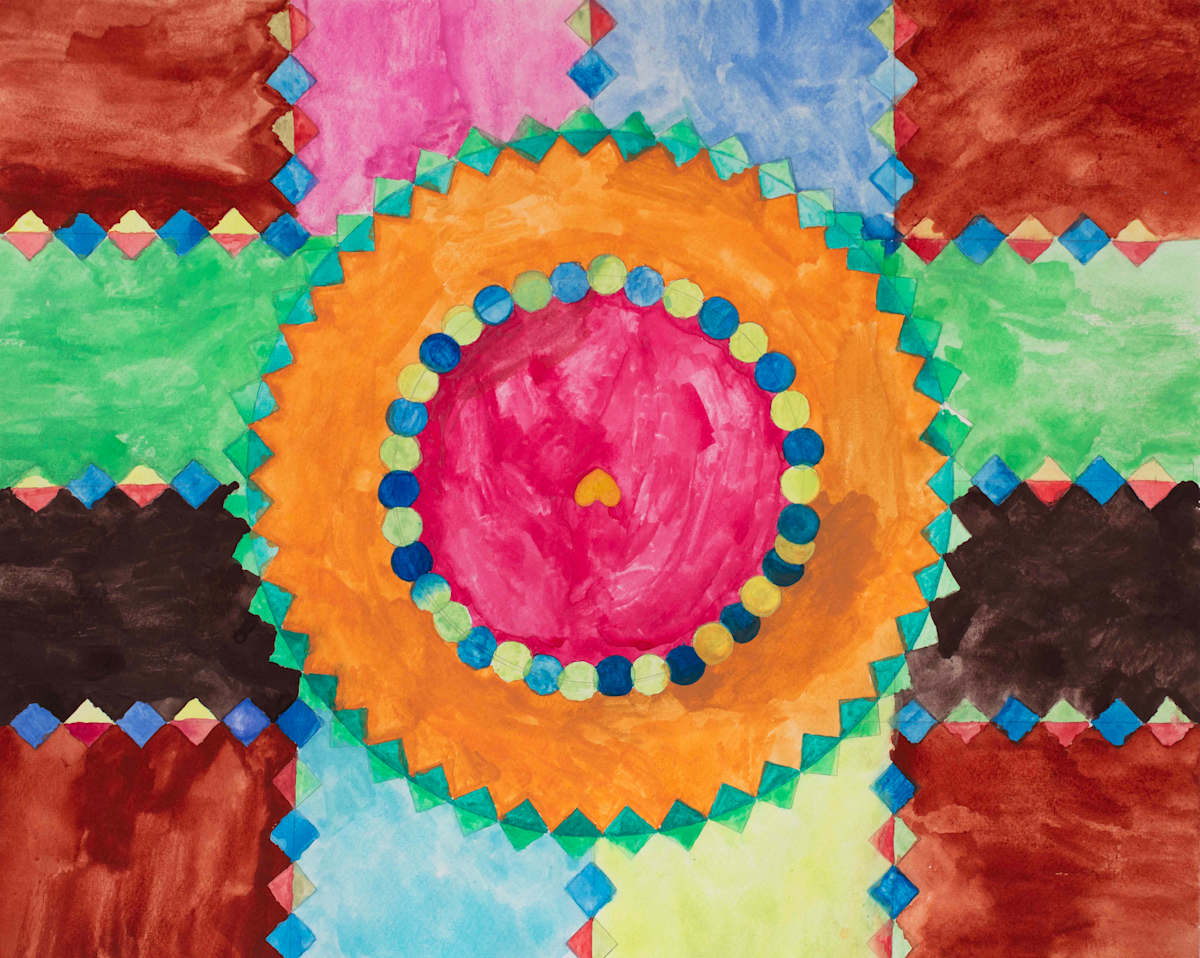 Garden Mandala #3 by Katie Buster 