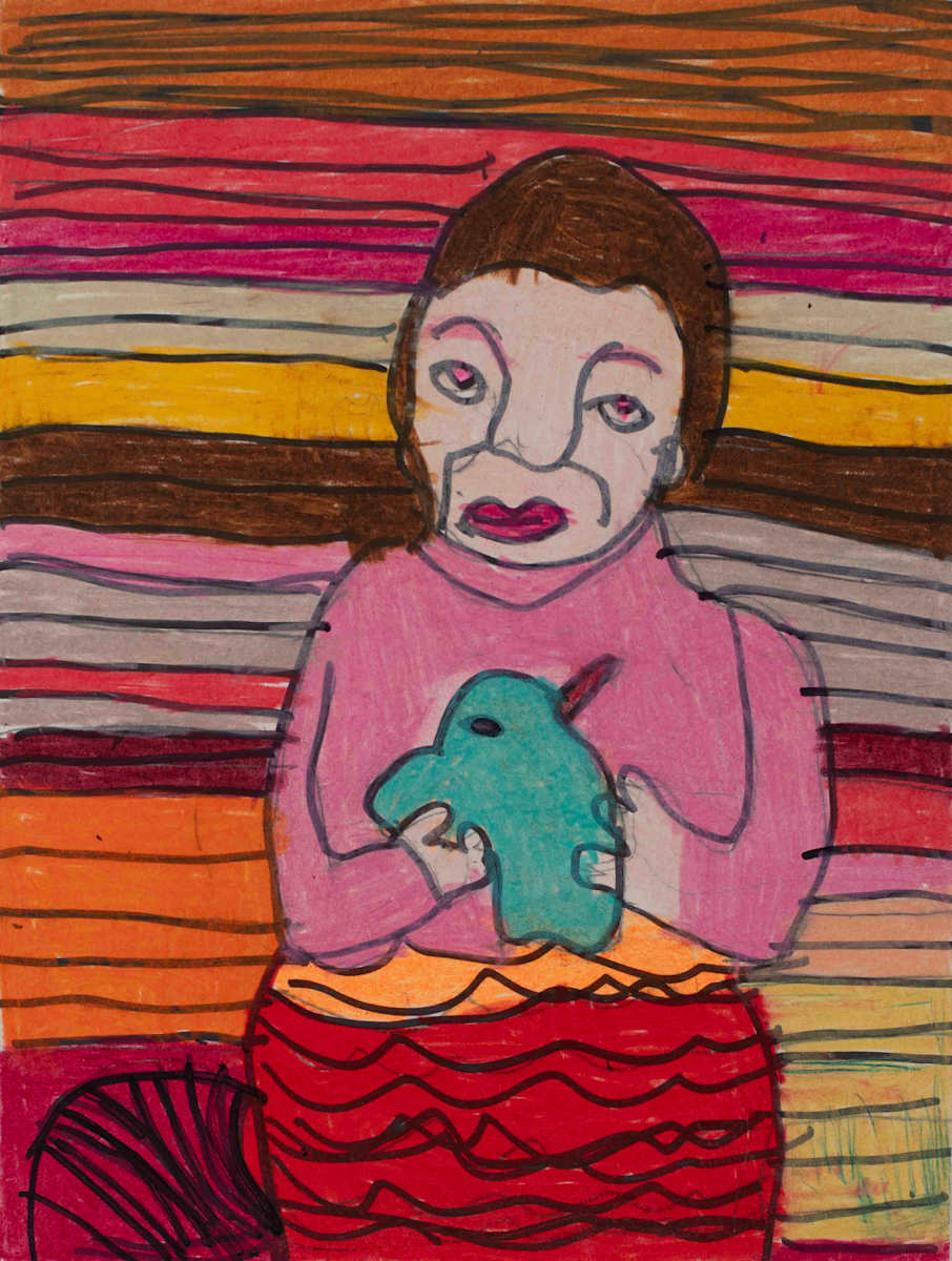 Lady with Bird by Kellie Greenwald, Image 1.