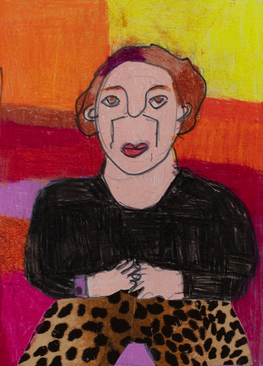 Self Portrait by Kellie Greenwald 