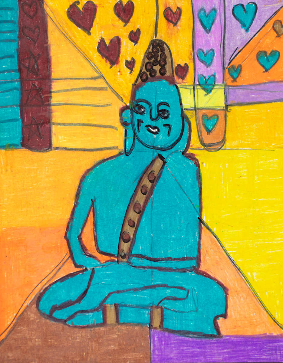 Buddha by Kellie Greenwald 