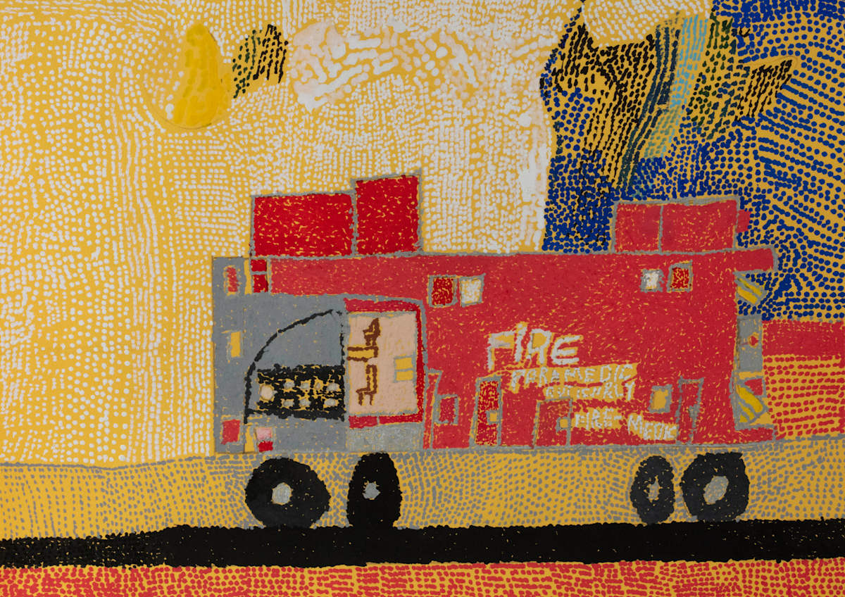 Fire Truck#2 by Louis Kahn 