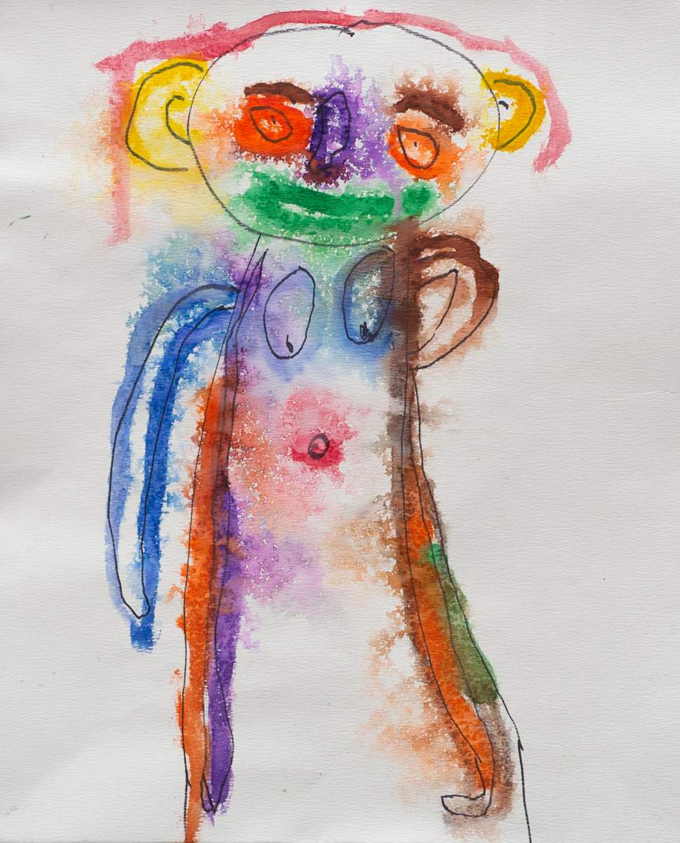 Rainbow Girl by Louis Kahn 