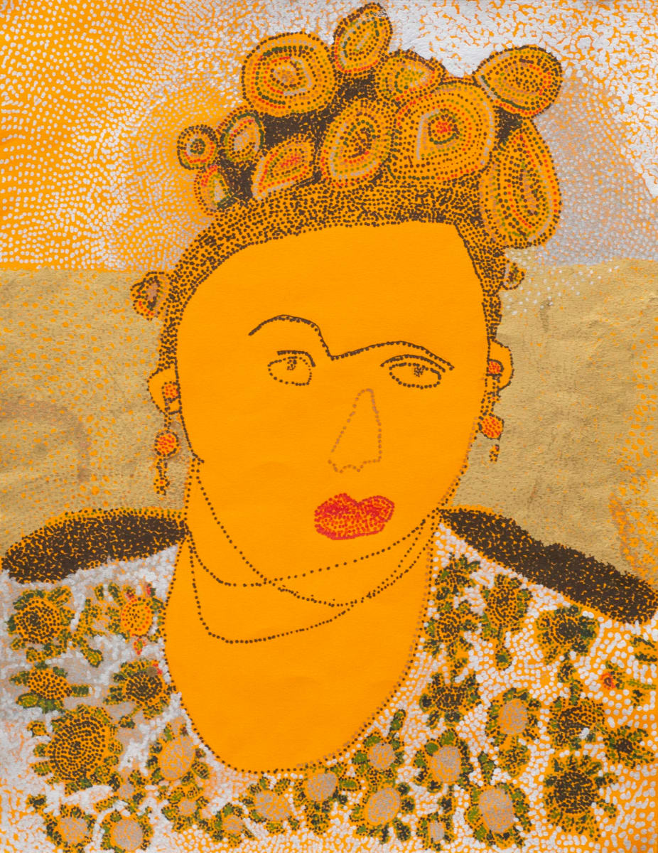 Frida with Golden Hair by Louis Kahn, Image 1.