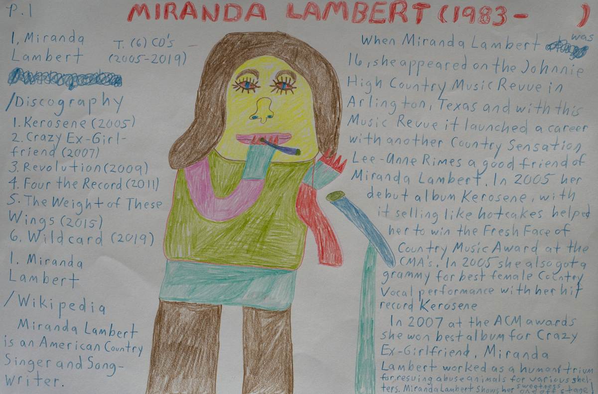 Miranda Lambert by Lowell Edelman, Image 1.