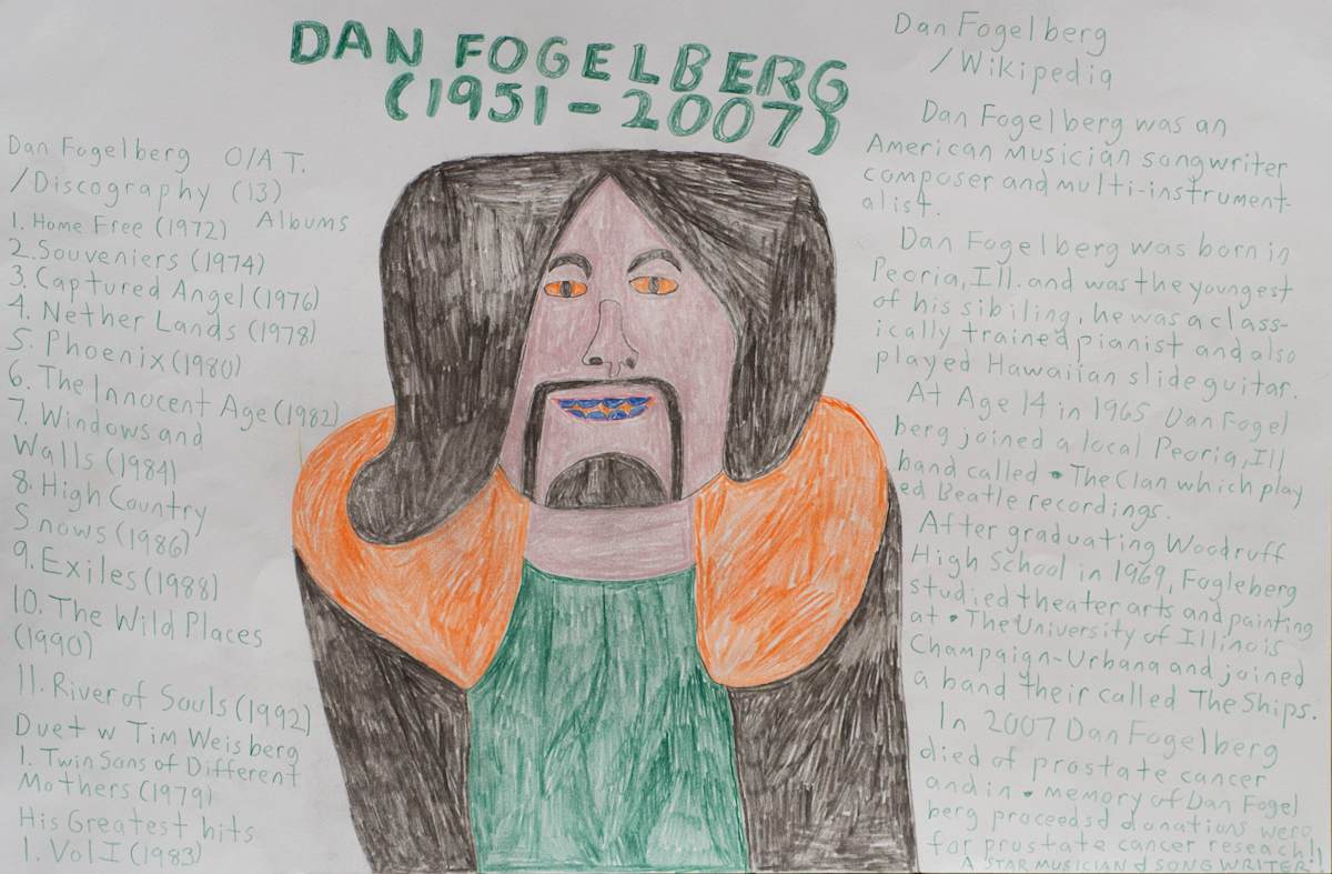 Dan Fogelberg by Lowell Edelman 