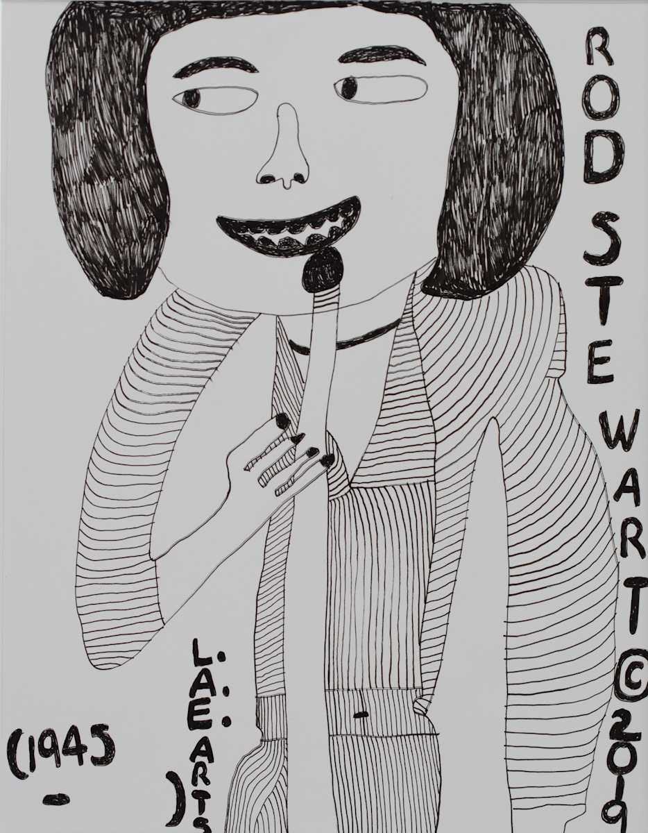 Rod Stewart by Lowell Edelman 