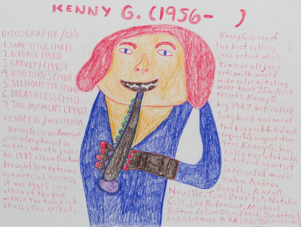 Kenny G by Lowell Edelman 