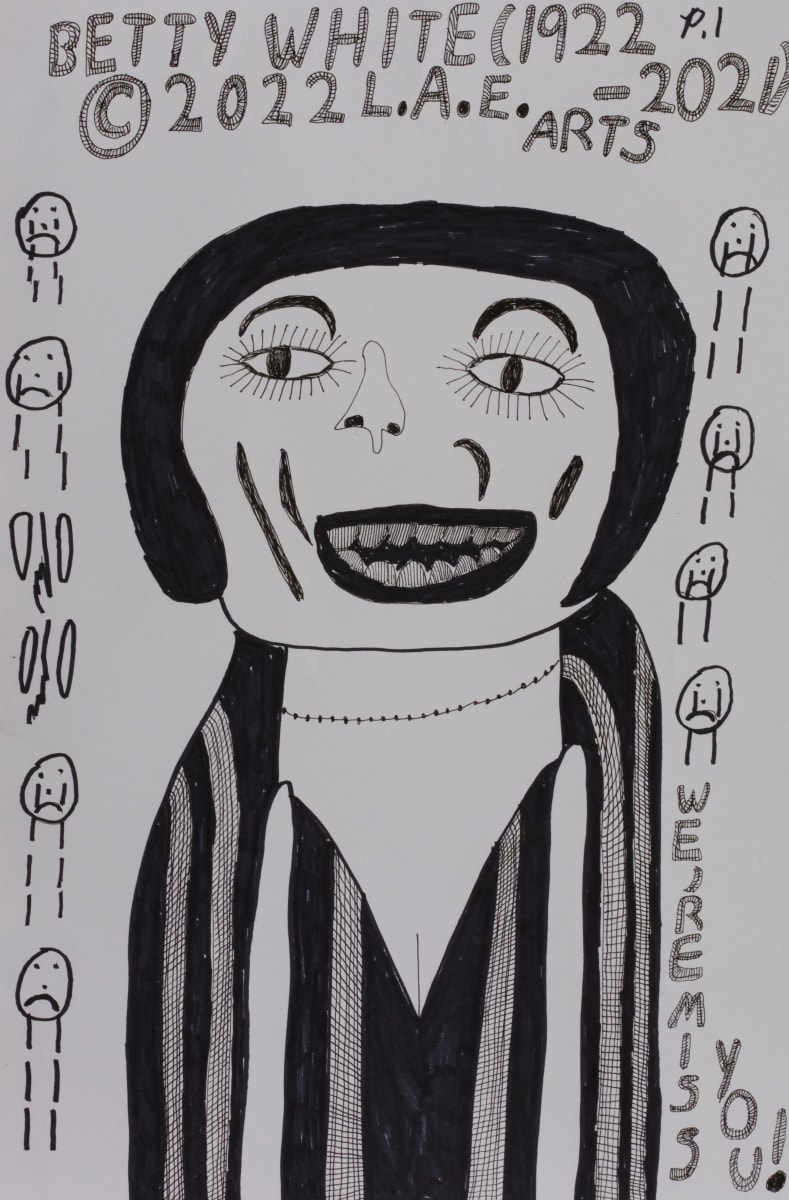 Betty White by Lowell Edelman 