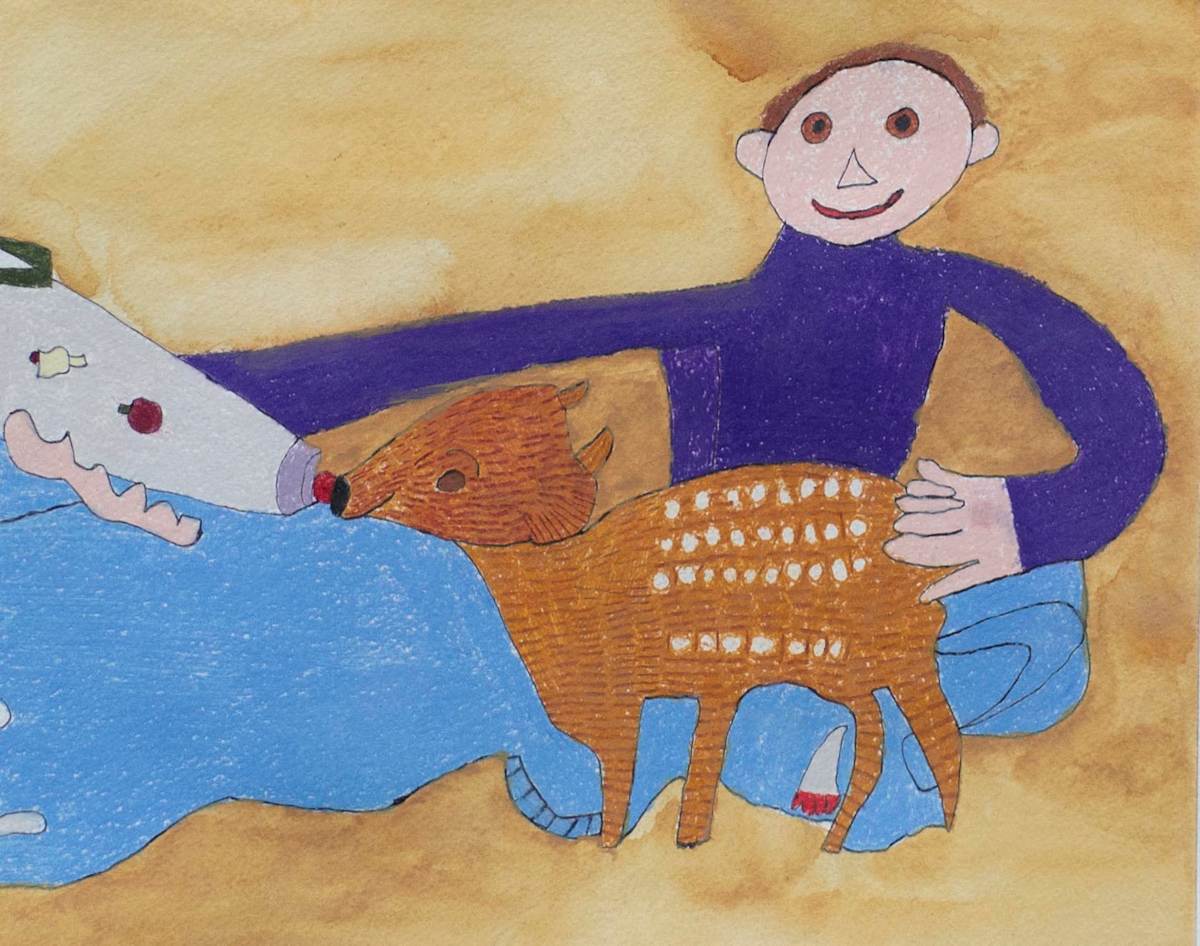 Rescuing Deer by Lucy Sokoloff, Image 6.