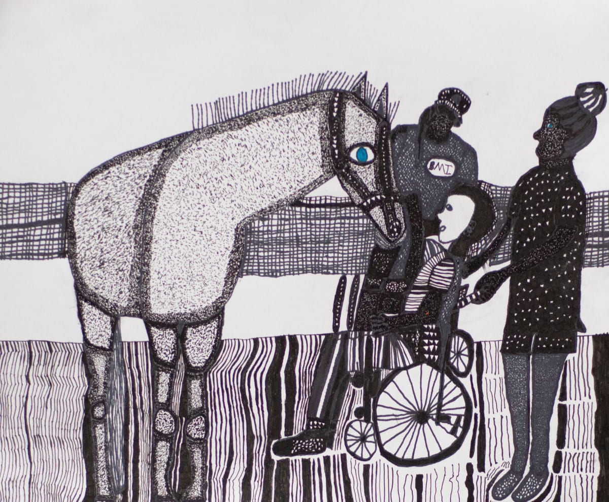 Therapy Horse by Lucy Sokoloff 