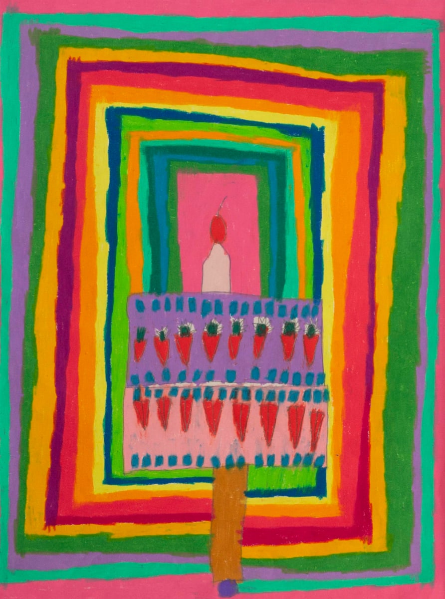 Triple Layered Berry Cake by Megan Olsen 