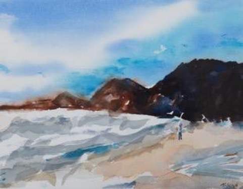 Limantor Seascape by Maria Sena 