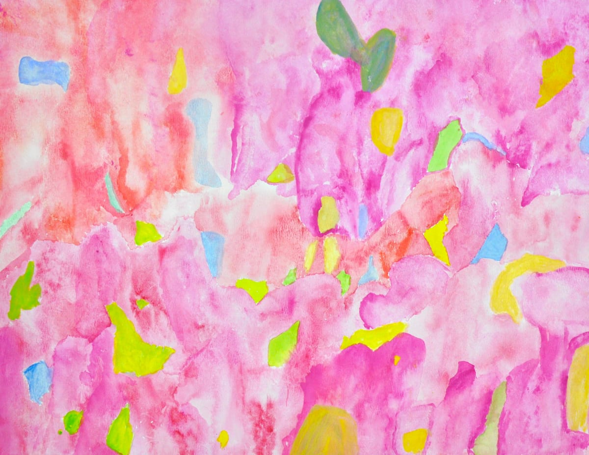 Pink Flowers by Mariana Abballo 