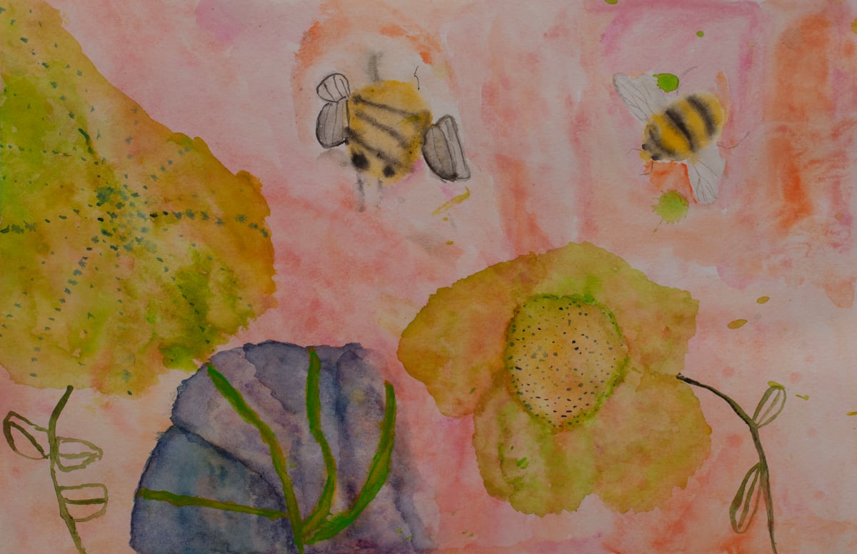 Two Bees by Mariana Abballo 
