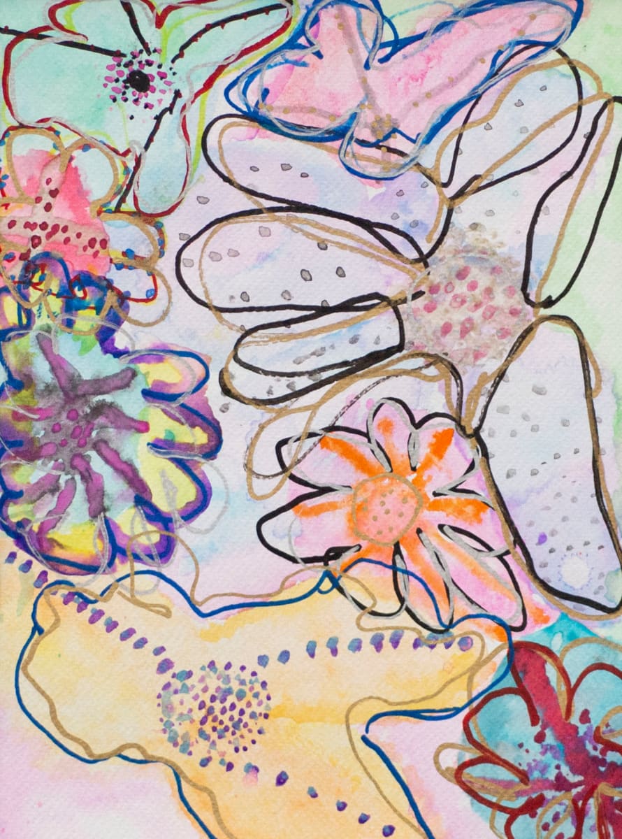 Dancing Flower Party by Mariana Abballo 