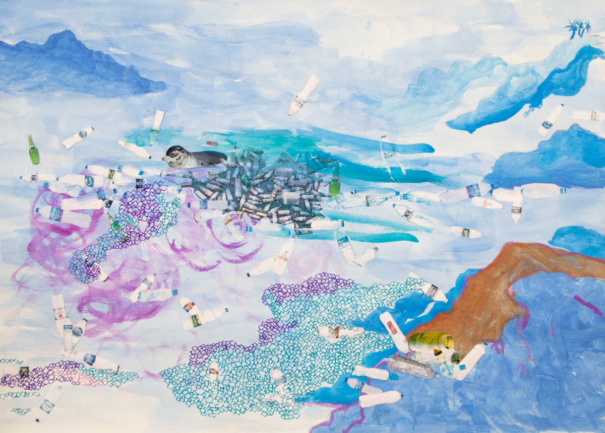 Polluted Ocean by Mason Reid 
