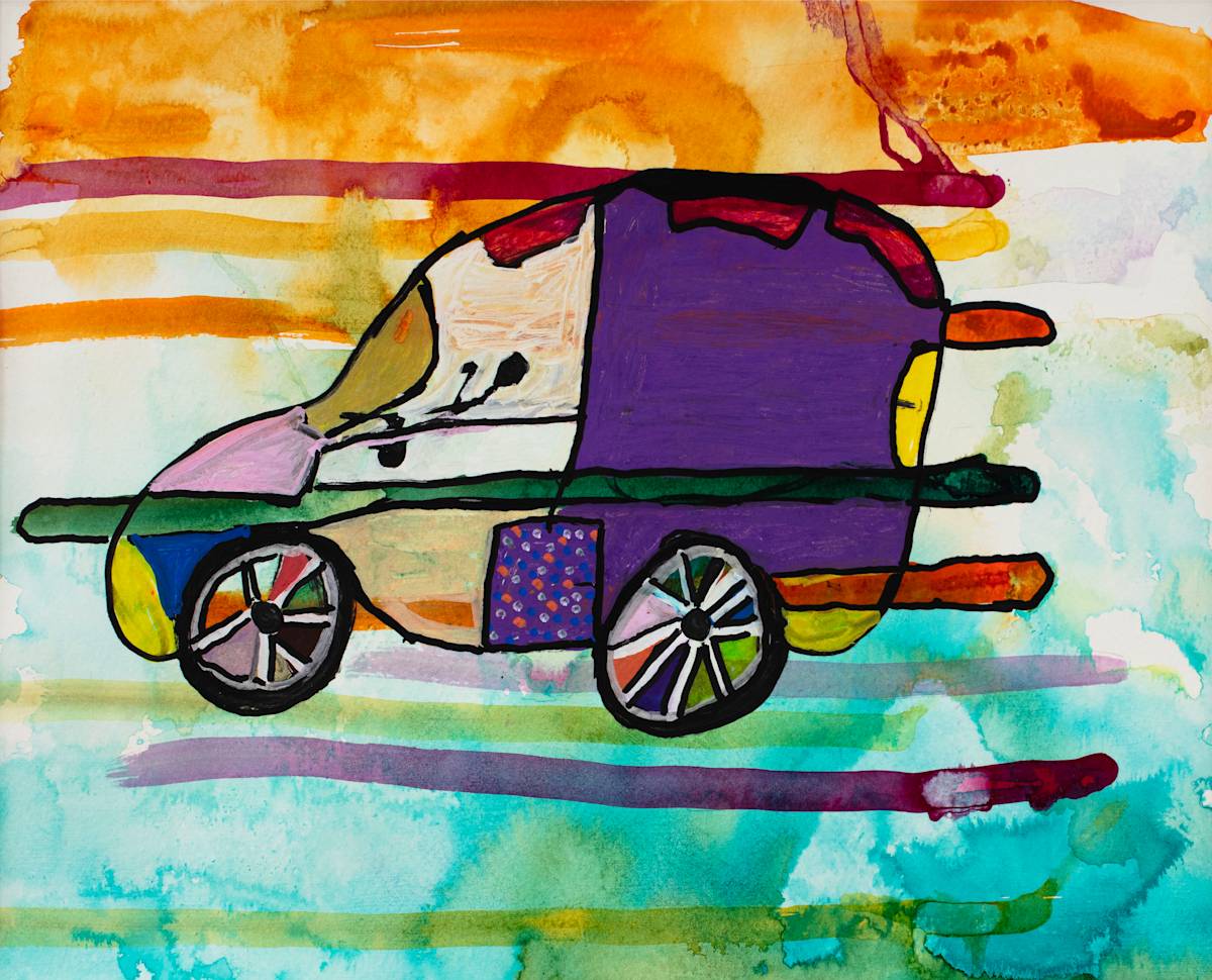 Purple Van by Patrick Rainey, Image 9.