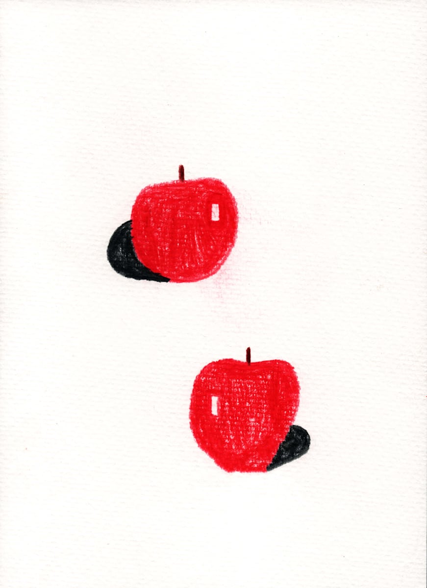Two Red Apples by Reed Feshbach, Image 12.