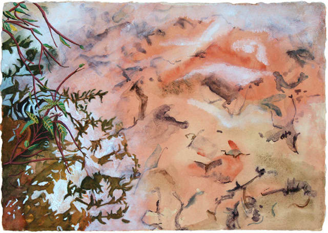 Sand Pond Reflection, Image 1.