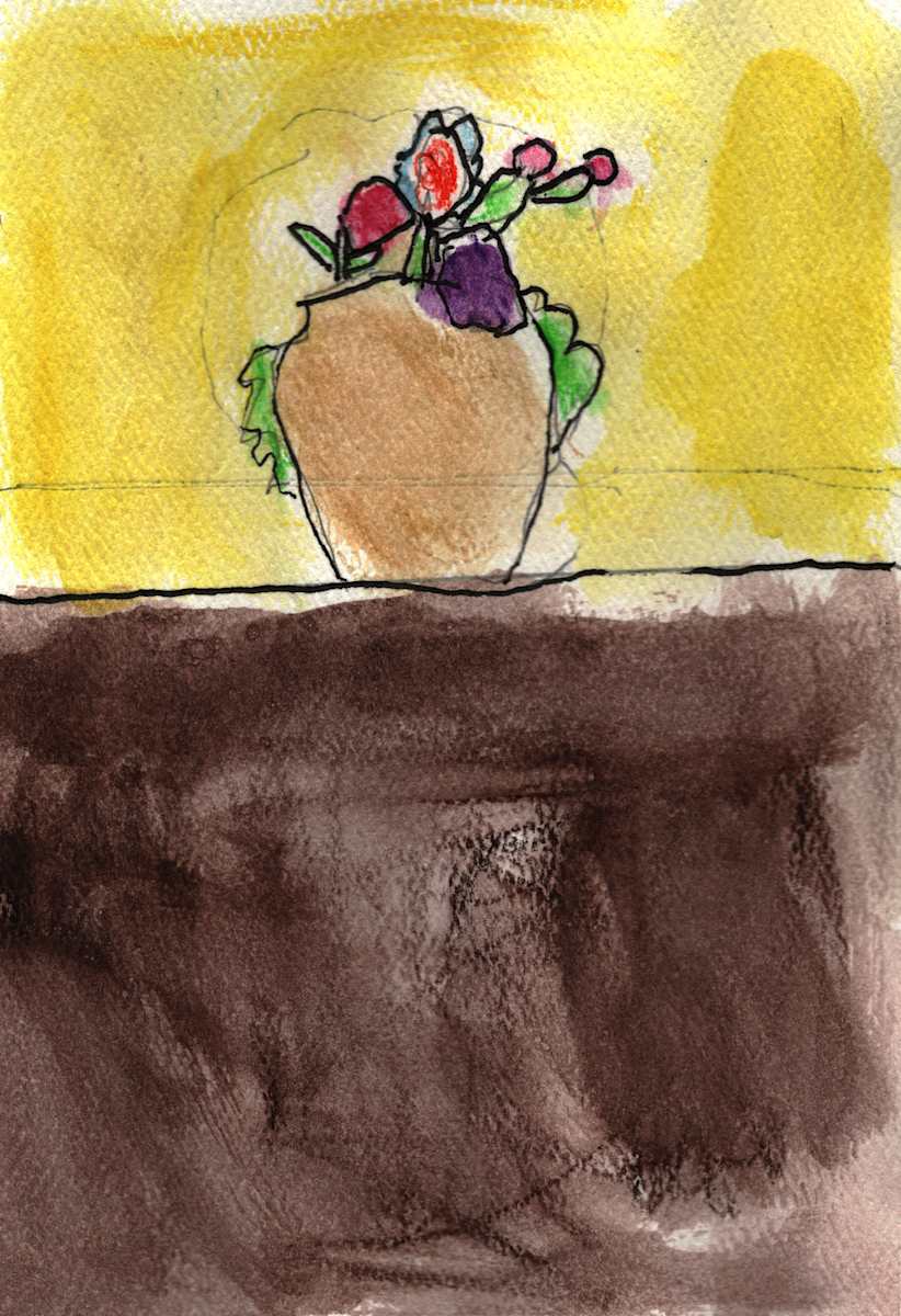 Yellow Vase by Sarah Stadlin, Image 1.