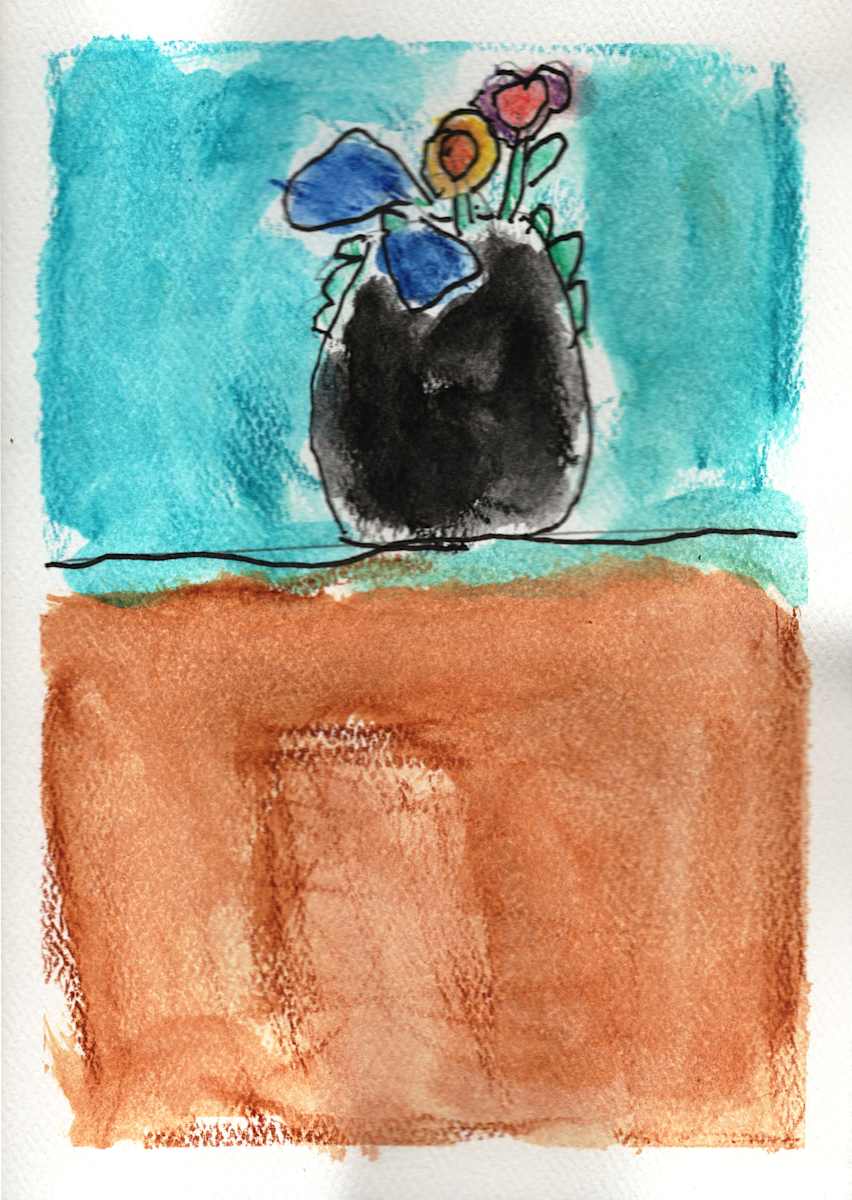 Black Vase by Sarah Stadlin, Image 1.