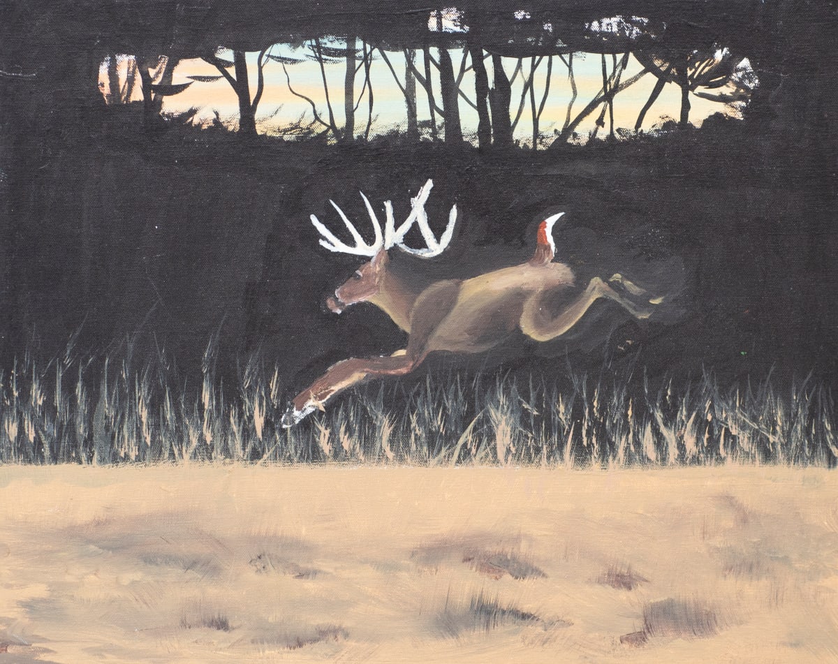 Leaping Deer by Sheri McSweeney 