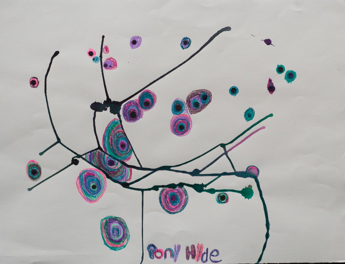 Peacock  feather by Tony Hyde 