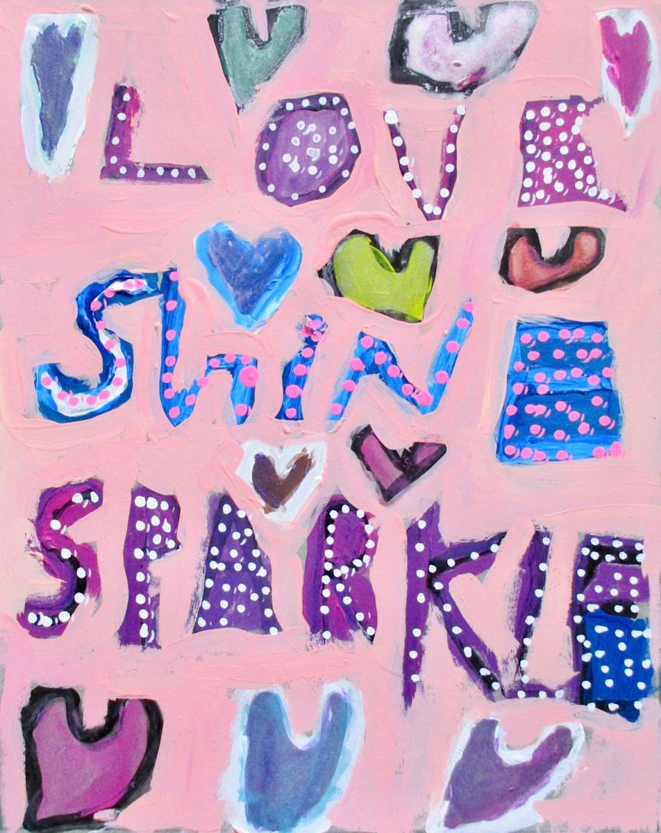 Love Shine Sparkle by Allison Gargan 