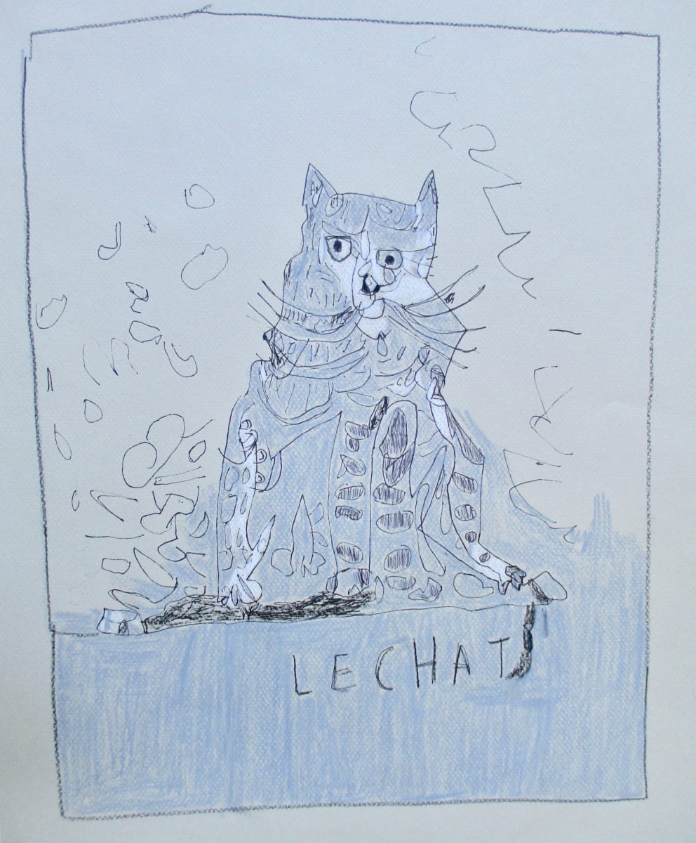 Le Chat From The Collection Of Cedars Art Artwork Archive